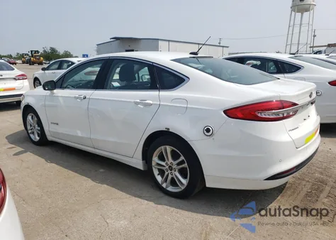 2018 Ford Fusion Se Hybrid z USA, uszkodzony, nr VIN 3FA6P0LU8JR118745